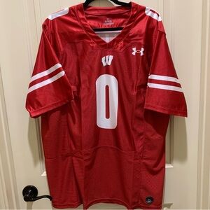 Men's Under Armour Wisconsin Badgers Braelon Allen Football Jersey XL